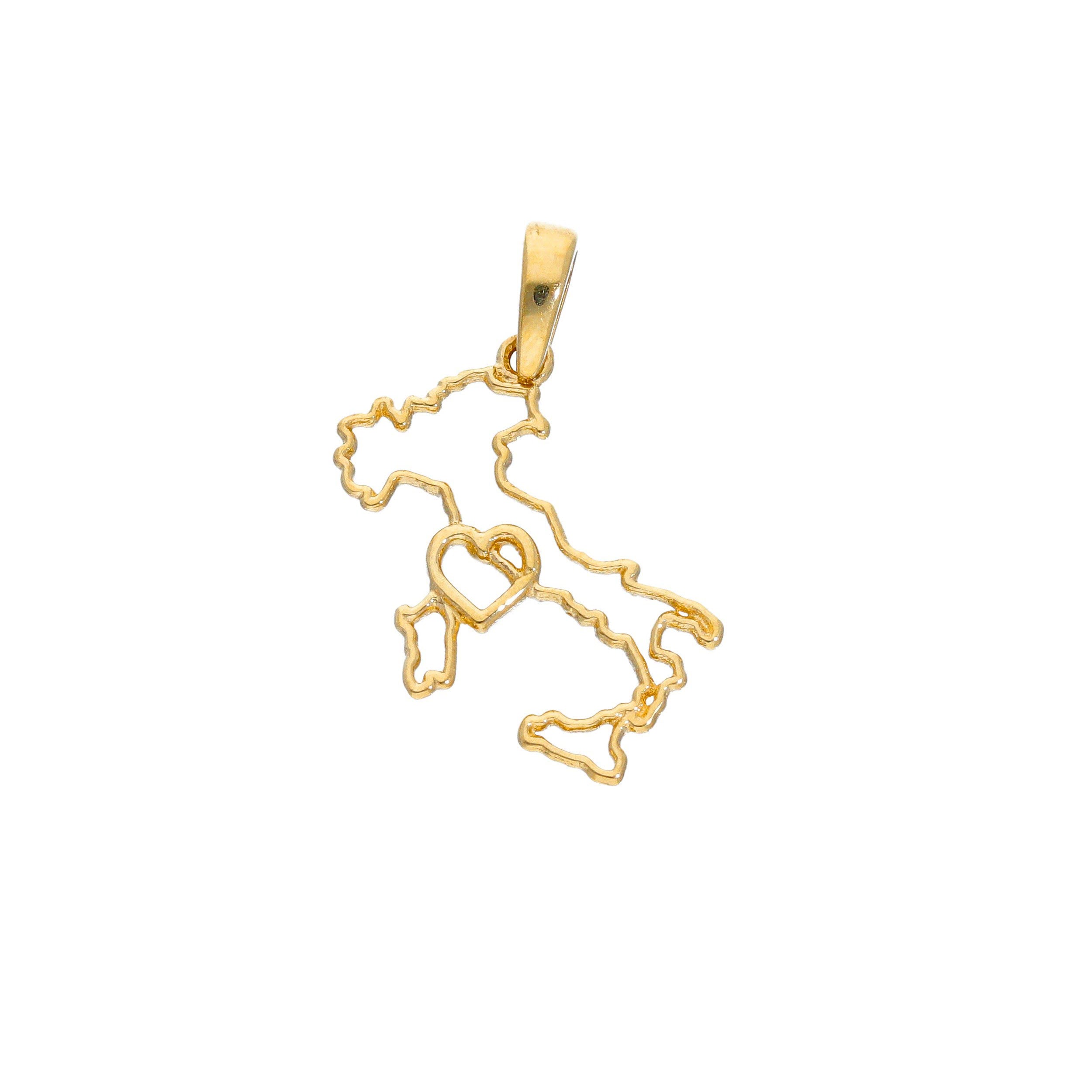 Italy Outline Pendant