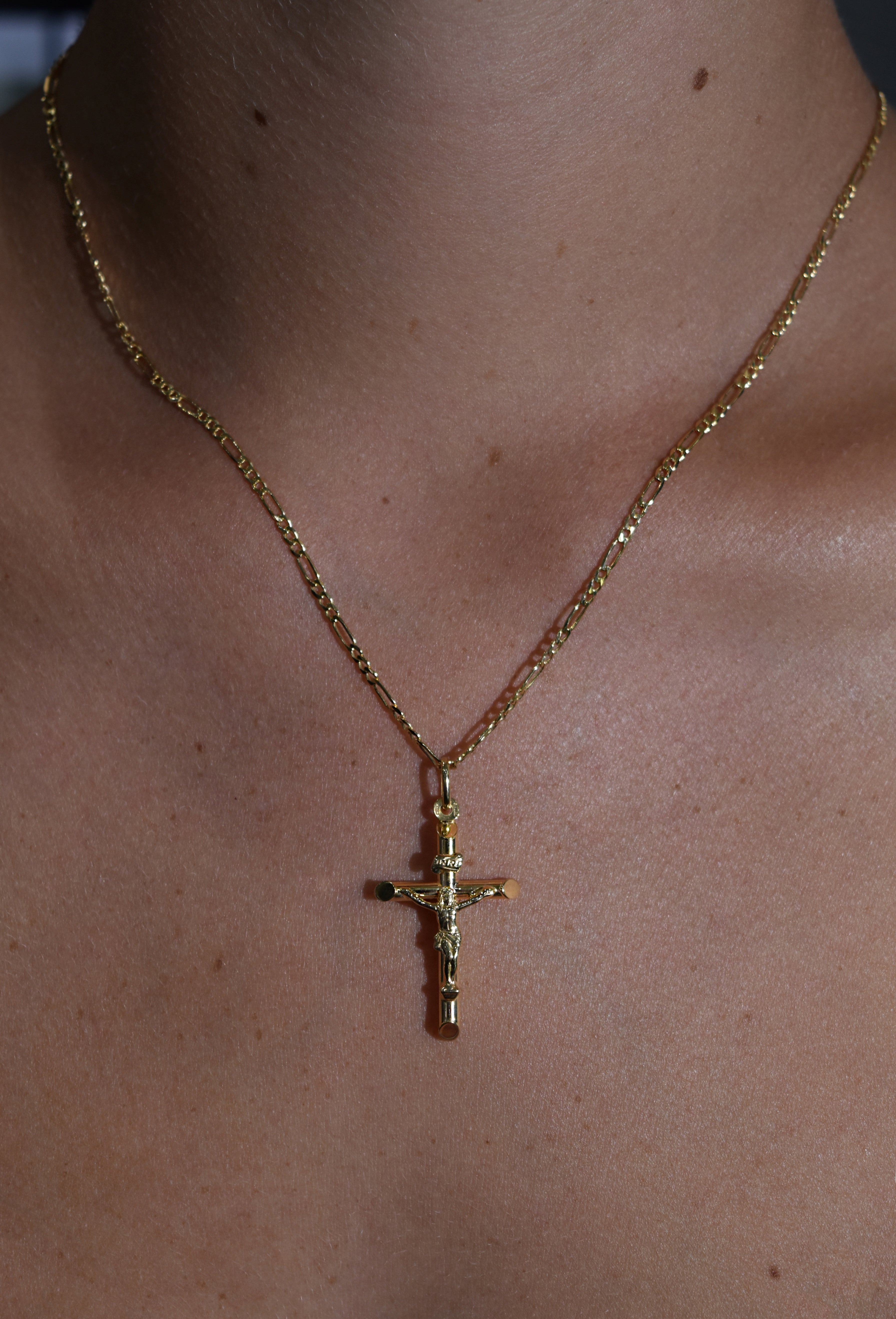Yellow Gold Crucifix
