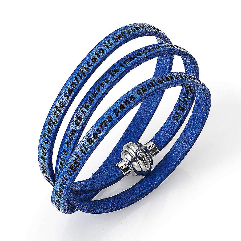 AMEN Ave Maria Leather Bracelet